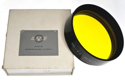 Hasselblad 105mm O4 Gelb-Orange 100 Filter for Dallmeyer 508mm f5.6 Dallon #1 - Image 1 of 4