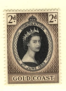 GOLD COAST 1953 CORONATION MNH - Picture 1 of 1
