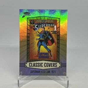 2025 DC Fleer Brilliants Superman Classic Covers #CC-13 Superman #154 - Picture 1 of 6