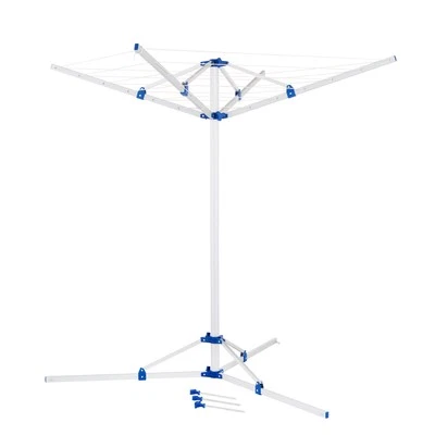 Wäschespinne mit Stativ cartrend Caravan Wäschetrockner Wäscheständer Camping