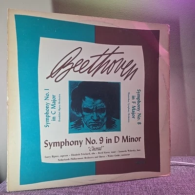 Beethoven–Symphony No.9 In D Minor–1960s Vox–STPL 511.690 Vinyl Record LP - Image 1 of 2