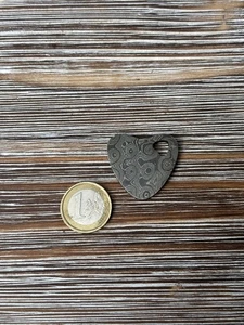 Colgante corazón damasco Gamsjaga - Imagen 1 de 2