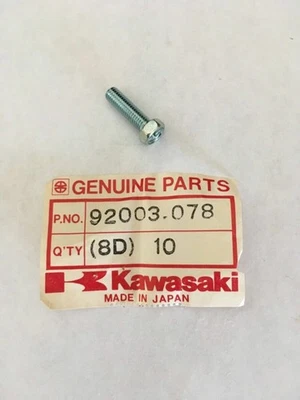 Kawasaki S1 S2 S3 F6 F7 KH400 KD125 KE125 Clutch Plate Bolt 5x18 OEM 92003-078 - Image 1 of 4