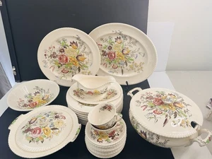 Johnson Brothers Windsor Geschirr GARTENSTRAUSS Geschirrset. _ Wählen Sie Ihre! - Bild 1 von 15