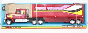 Vintage 1991 -Nylint Steel Toys -Tractor Trailer Super Cruiser Express Transport - Picture 1 of 13