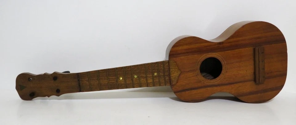 Sammo Koa Wood Uke Samuel C. Osborn Masonic Temple Chicago ca. 1920`s Ukulele - Image 1 of 4