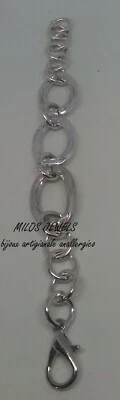 bracciale donna alluminio argento - Immagine 1 di 2