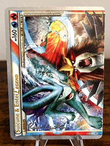 Suicune & Entei Legend (Top) 94/95 Unleashed Holo - Picture 1 of 2