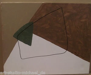 Michael Feicht (geb. 1959): „Flächige Komposition in erdigen Tönen" - Picture 1 of 4