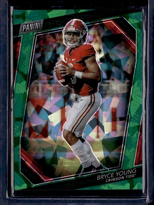 2023 Panini National Convention VIP RC Green Sparkle #62 Bryce Young /99 - Image 1 of 2