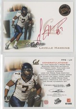 2008 Press Pass Signings Bronze Red Ink Lavelle Hawkins #PPS-LH Rookie Auto RC