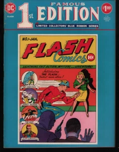 DC Famous Primera Edición #F–8 - Agosto–Septiembre 1975 - "Flash Comics #1" - Imagen 1 de 2