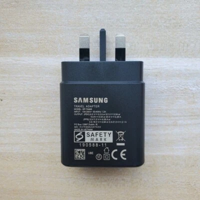 45W Type C Super Fast Wall Charger or 6ft Cable For Samsung Galaxy S23 S22 S21 - Image 1 of 3