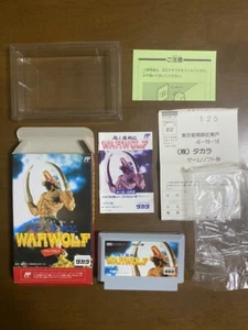 Game soft Famicom 『WARWOLF』Box and with an instructions from Japan① - Picture 1 of 12