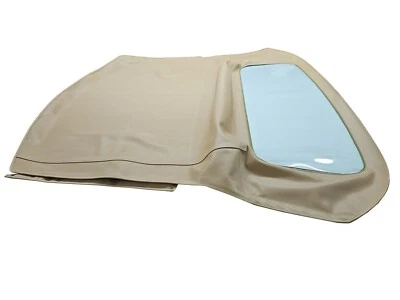 Fits Fiat 124 Spider CS1 1600 1800 Soft Top 1966-1979  HAARTZ BUCKSKIN Vinyl - Image 1 of 4