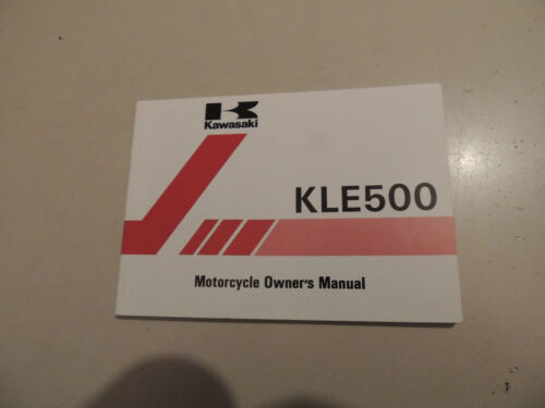 1994 Kawasaki KLE500-A4 Rider s Owner s Manual Driver's Manual (English)