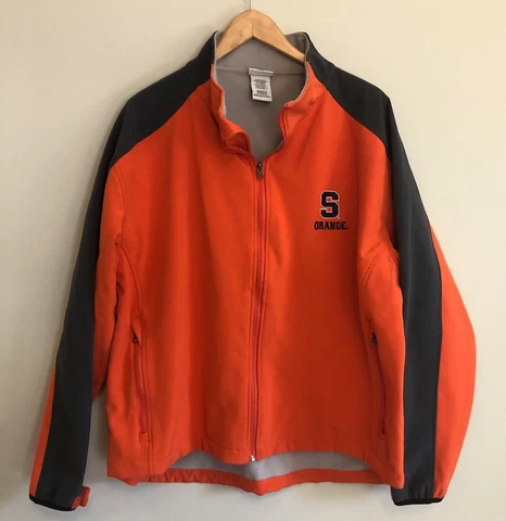 Syracuse University Orange Orangemen Jacket Mens XL Football Full Zip New York Cover