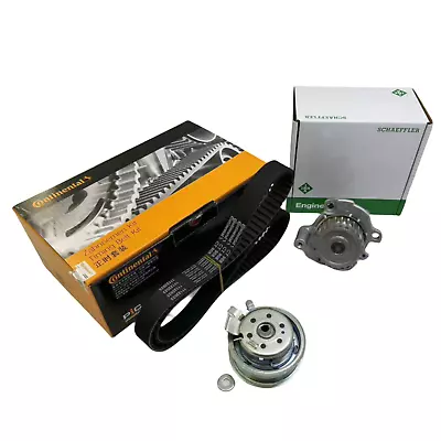 Timing Belt W/ Water Pump Kit For Audi A3 A4 B6 VW Golf Passat Polo 06A109119C - Image 1 of 4