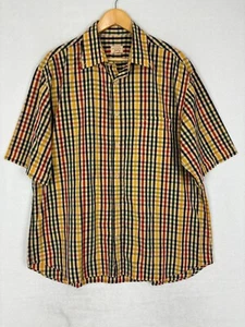 Paul & Shark Yachting Mens Shirt Size 44 Gingham Checkered Button Up Casual - Picture 1 of 7