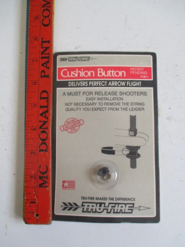 TRU FIRE CUSHION BUTTON Model CB-1 ( NEW OLD STOCK ) MADE IN USA - Image 1 of 2