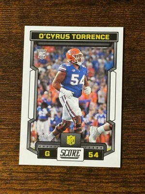 2023 Florida Gators O’Cyrus Torrence ROOKIE CARD #398 RC - Image 1 of 4