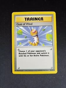 Gusto di Vento -1999 Vintage WOTC Pokemon Set Base #93/102 - quasi nuovo - Foto 1 di 2
