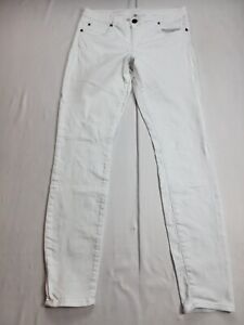 KUT from the Kloth Wo's 10 (31x31 MEASURED) MIA Toothpick Skinny White Jeans