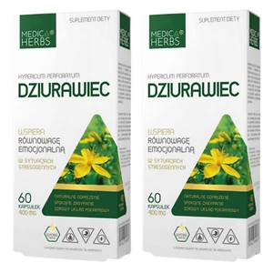 Johanniskraut Extrakt Hypericin 400mg Medica Herbs 120 Kapseln - Bild 1 von 1