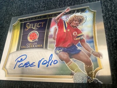 2015-16 Panini Select Historic Signatures /199 Carlos Valderrama Colombia HS-VAL - Image 1 of 4