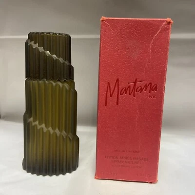 Spray para después del afeitado Montana Paris 4,2 fl oz para hombre nuevo en caja roja Foto 1 de 4