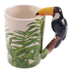 1Pcs Woodpecker Mugs Ceramic Funny Porcelain Coffee Mug For