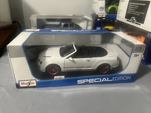 NEW Maisto Bentley Continental Supersports Convertible ISR 1/18 Diecast Car - Picture 1 of 13