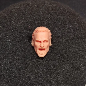 1/18 Scale The Walking Dead Rick Grimes Head Sculpt Unpainted Fit 3.75" Figure - Picture 1 of 3
