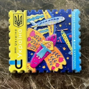 MAGNET 2022🇺🇦UKRAINE "Ukrainian Dream" Mriya✈️ THE LARGEST PLANE IN THE WORLD - Picture 1 of 4