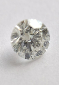 Natural Loose Diamond Melee, Full Cut, 3.8x2.3mm Round, .22TCW, I1, H, #53-00A