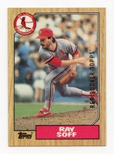 2017 Topps Rediscover Topps Buybacks Silver Parallel Ray Soff #1987-671