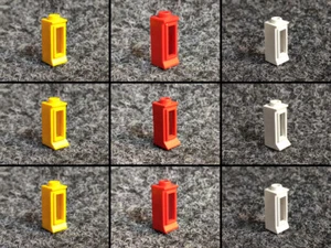 Lego Fenster 1x1x2 rot gelb weiß 29, 29bc01, 29c01 - VARIANTE + FARBE wählen - Bild 1 von 10