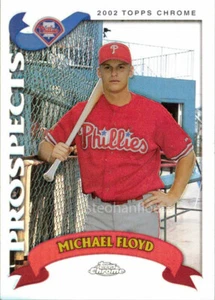 2002 Topps Chrome Traded Refractor #T124 Michael Floyd Philadelphia Phillies - Bild 1 von 1