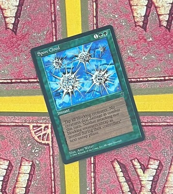 MTG SPORE CLOUD (Weber) Fallen Empires (Wyvern Back) (OldManMTG 010-587) - Image 1 of 4