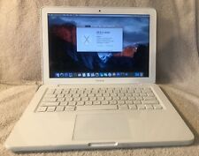 Apple MacBook White 13" MC516LL/A Intel 2.40GHz C2D 2GB RAM OS El Capitan #004