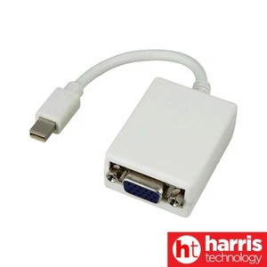 8Ware Mini DisplayPort DP 20-Pin to VGA 15-Pin Male to Female Adapter Cable - Picture 1 of 3