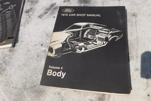 1975 Ford Car Shop Manual Vol 4 - Picture 1 of 1