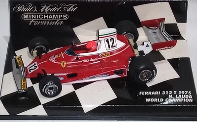 Ferrari 312T 1975 N.Lauda World Champion - MINICHAMPS 430 750012 - Immagine 1 di 2
