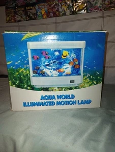 Lámpara del mundo del fondo marino iluminación movimiento peces acuario luz de movimiento (probada) - Imagen 1 de 14
