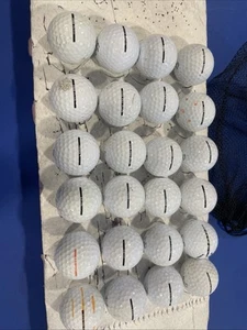 24 Used Variety Pack Vice Golf Balls 3a Quality White - Picture 1 of 2