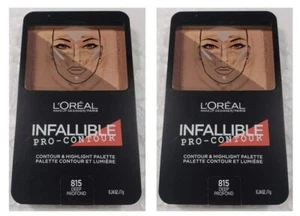 Loreal Contour Highlight Infallible Pro Palette 815 Deep Profound 2x 0.24 oz - Picture 1 of 3