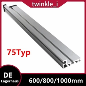 75 Tipo T-Slot Riel T Aluminio Sierra de Mesa 600-1200mm para Carpintería - Imagen 1 de 16