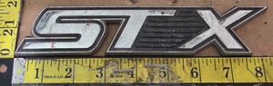 FORD RANGER STX CIRCA '89 REAR QUARTER PANEL EMBLEM E67S 99291 B62 AA {5759) - Picture 1 of 12