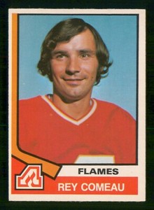 REY COMEAU 1974-75 O-PEE-CHEE 74-75 NO 296 EX+  28770