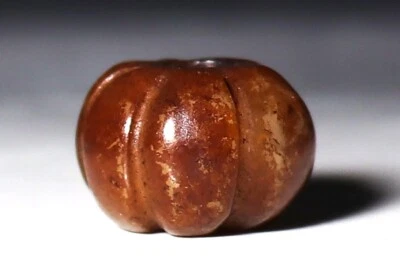 Japón Antiguo grano de ojime en forma de cítricos inro netsuke sagemono raro  Foto 1 de 4